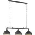 Pendelleuchte FISCHER & HONSEL "Leitung" Lampen Gr. Höhe: 25 cm, braun (sand schwarz)