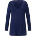 V-Pullover Anna Aura blau