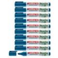 edding 22 EcoLine Permanentmarker blau 1,0 - 5,0 mm, 10 St.