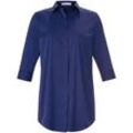 Longbluse 3/4-Arm Emilia Lay blau, 42