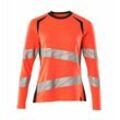 Damen-T-Shirt 19091-771-22210 Gr. 3XL hi-vis rot/schwarzblau - Mascot