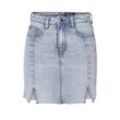 NOISY MAY Jeansrock 'April' Light Blue Denim, Unifarben, Blau - Gr. S