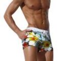 Xingben Three Mode Männer Atmungsaktive Trunks Hosen Solide Bademode Strand Shorts Slim Wear