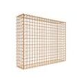 Gabiona Rostige Gabione 100 cm x 80 cm x 20 cm (L x H x T), Maschenweite 5 cm x 5 cm, Spirale