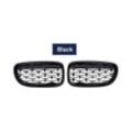 91440604mac18acb73 Auto-Front-Diamant-Nierengrill Meteor Black Racing Grille Für Bmw 3er E92 E93 Lci 2-Türer 2010–2013 51137254967