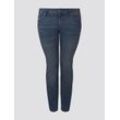 TOM TAILOR Damen Plus - Slim Jeans, blau, Gr. 46