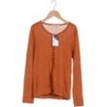 Peter Hahn Damen Strickjacke, orange, Gr. 38