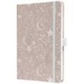 SIGEL Buchkalender Jolie 2025 Cosmic Fantasy Beige