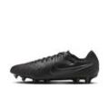 Nike Tiempo Legend 10 Pro Low Top Fußballschuh für normalen Rasen - Schwarz