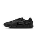 Nike Tiempo Legend 10 Pro Low-Top-Fußballschuh für Turf - Schwarz