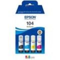 Epson Original C13T00P640 / 104 Tintenpatrone MultiPack