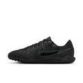 Nike Tiempo Legend 10 Academy Low-Top-Fußballschuh für Turf - Schwarz