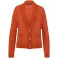 Strickjacke Inkadoro orange