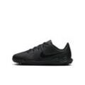 Nike Jr. Tiempo Legend 10 Club Low Top Fußballschuh für Turf für jüngere/ältere Kinder - Schwarz