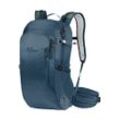 Wanderrucksack JACK WOLFSKIN "ATHMOS SHAPE 24", blau (schwarz, sea), Rucksäcke, Polyamid