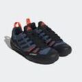 Wanderschuh ADIDAS TERREX "TERREX SWIFT SOLO 2.0", Gr. 41, bunt (wonder steel, core schwarz, semi impact orange), Textil, Synthetik, sportlich, Schuhe