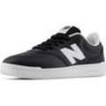 Sneaker NEW BALANCE "BB80", Gr. 40,5, schwarz, Leder, sportlich, Schuhe, von dem New Balance 550 inspiriert