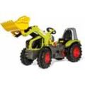 Trettraktor Premium Claas Axion 960 + Frontlader, Zweigangschaltung - Rolly Toys