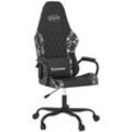 Bonnevie - Gaming-Stuhl mit Massagefunktion Schwarz Tarnfarben Kunstleder vidaXL886810
