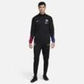 FC Barcelona Strike Nike Dri-FIT Fußball-Trainingsanzug aus Strickmaterial (Herren) - Schwarz