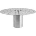 Gastro Schneider Edelstahl Pizza & Flammkuchen Auskühlplatte Ø 320 mm x 150 mm