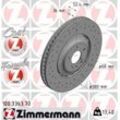 ZIMMERMANN Bremsscheibe FORMULA Z COAT vorne rechts links belüftet 380mm für VAG 4H0615301L 4H0615301AC 4H0615301G 100.3363.70