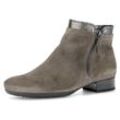 Stiefelette GABOR "Pisa", Damen, Gr. 37, gold (taupe, bronzefarben), Kalbsleder, klassisch, Schuhe, Blockabsatz, Ankleboots, Komortschuh in Weite H (= sehr weit)