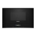 Siemens BE732R1B1 iQ700 Einbau Mikrowelle mit Grill, 59,4 cm breit, 900W, 21 L, 5 Leistungsstufen, Quick start, TFT Touchdisplay, schwarz