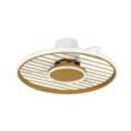 LED-Deckenventilator Soho holz DC-Motor leise Ø 66 cm CCT