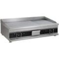 GastroHero Elektro-Grillplatte Eco 998x398 1⁄2 glatt, 1⁄2 gerillt - Tischgerät