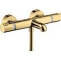 Hansgrohe Thermostat Ecostat Comfort Wanne Aufputz DN15 Polished Gold-Optik, 13114990 13114990