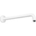 Hansgrohe Brausearm DN15 389mm Ausladung 90 Grad mattweiss ohne Kugelgelenk, 27413700 27413700