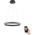 Paul Neuhaus - Q-Smart led Pendelleuchte Q-Vito in Anthrazit tunable white inkl. Fernbedienung 590 mm - black