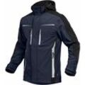 Sommer-Softshelljacke Herren flexs Gr. 3XL marine/schwarz - Leibwächter