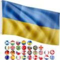 Fahne Ukraine Flagge - Flagmaster