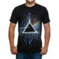 Pink Floyd Unisex-Erwachsene Dark Side Of The Moon Paint Splatter T-Shirt
