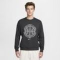 Nike Standard Issue Dri-FIT Basketball-Sweatshirt mit Rundhalsausschnitt (Herren) - Schwarz