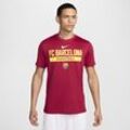 FC Barcelona Practice Nike Dri-FIT Basketball-T-Shirt (Herren) - Rot