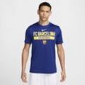 FC Barcelona Practice Nike Dri-FIT Basketball-T-Shirt (Herren) - Blau