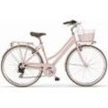 Trekkingrad MBM "New Boulevard" Fahrräder Gr. 46cm, 28 Zoll (71,12cm), rosa (rosa, rosa) für Damen, Kettenschaltung