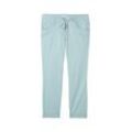 TOM TAILOR Damen Tapered Relaxed Hose, blau, Uni, Gr. 44/28