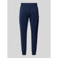 Regular Fit Sweatpants mit Label- und Logo-Badge Modell 'BERTONI'