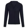 Strickjacke aus 100% SUPIMA®-Baumwolle Peter Hahn blau, 40