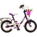 Kinderfahrrad BACHTENKIRCH ""Jee Bee" lila" Gr. 23, lila (lila, lila), Fahrräder, Kinder, 23cm, 12,5 Zoll (31,75cm) hinten: 12,5 Zoll (31,75cm)