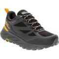 Wanderschuh JACK WOLFSKIN "TERRAVENTURE TEXAPORE LOW M" Gr. 42, schwarz, Textil, Synthetik, Schuhe, wasserdicht