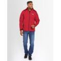 Softshelljacke ARCTIC SEVEN "ASAdventuraa" Gr. 5XL, rot Herren Jacken sportliche Outdoorjacke mit abnehmbarer Kapuze