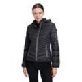 Outdoorjacke BETTY BARCLAY "Betty Barclay mit abnehmbarer Kapuze" Gr. 36, schwarz Damen Jacken