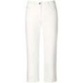 Jeans-Culotte Peter Hahn weiss, 20