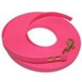 bio-leine ab 35 kg Biothane Schleppleine leuchtendes rosa 15 m