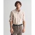 Businesshemd GANT "REG OXFORD SHIRT" Gr. 4XL, N-Gr, grün (warm khaki) Herren Hemden Oxford Hemd Regular Fit